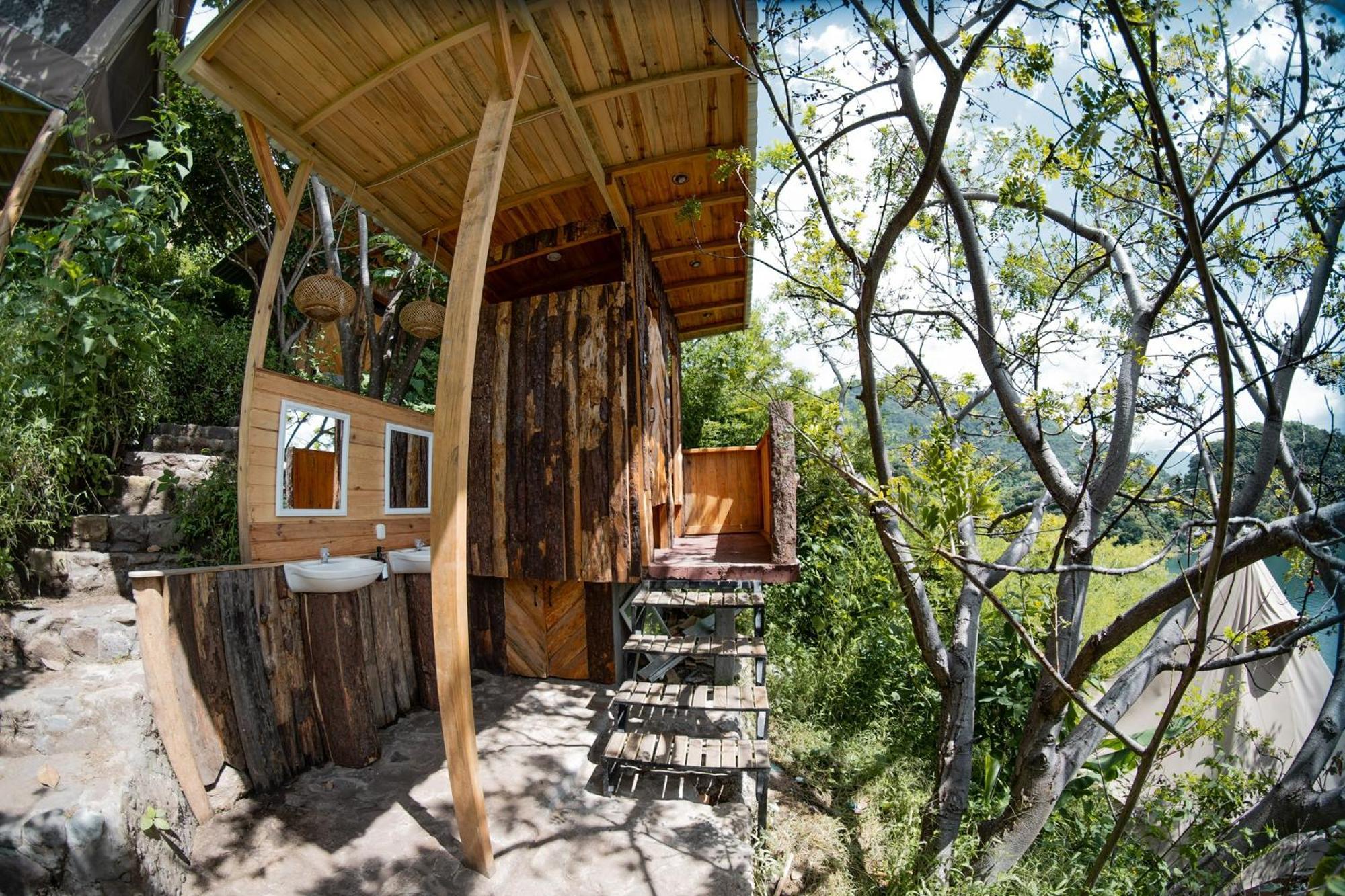 Fuego Atitlan Eco-Hotel San Marcos La Laguna Exterior photo